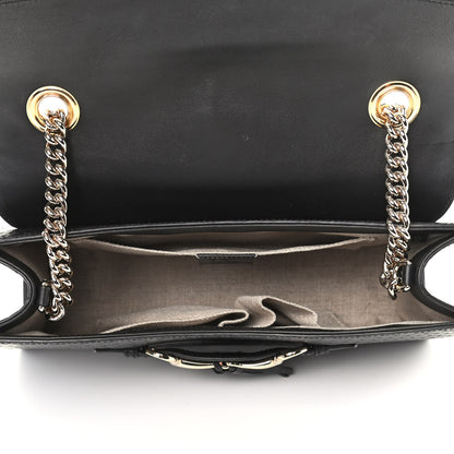 Gucci Microguccissima Medium Emily Chain Shoulder Bag Black 5 of 9