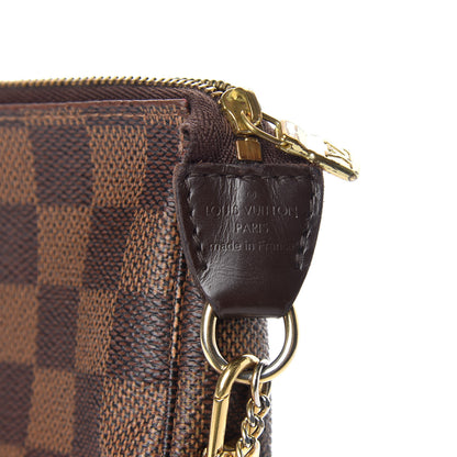 Louis Vuitton Damier Ebene Mini Pochette Accessories 7 of 11