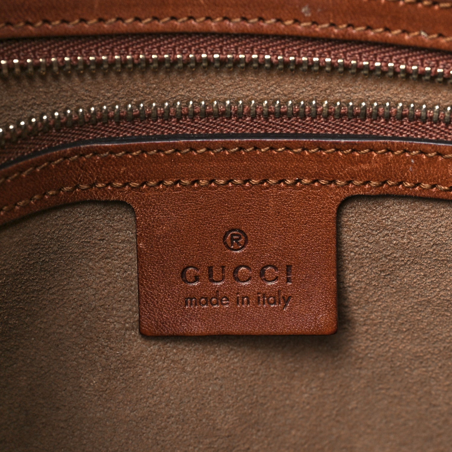 Gucci GG Supreme Monogram Linea A Hobo Brown 6 of 11