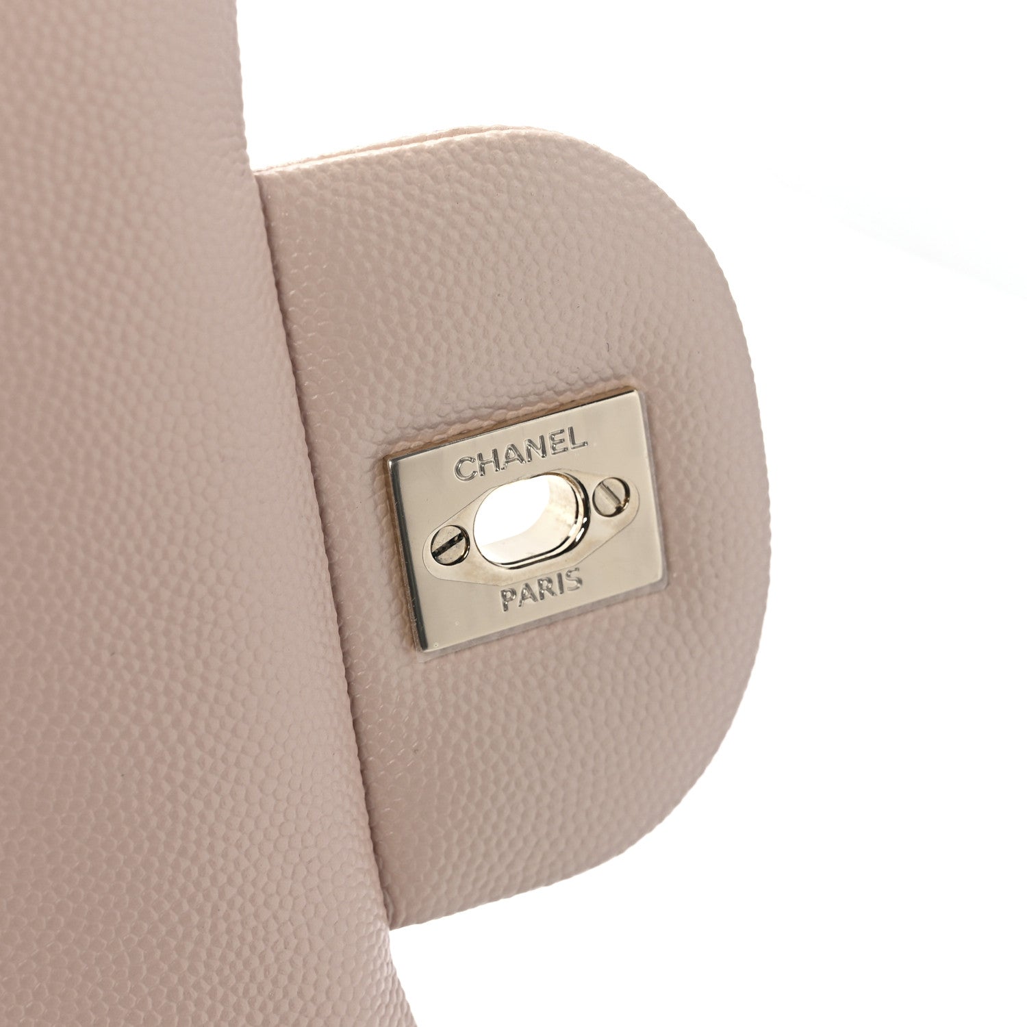 Chanel Caviar Quilted Maxi Double Flap Beige 7 of 13