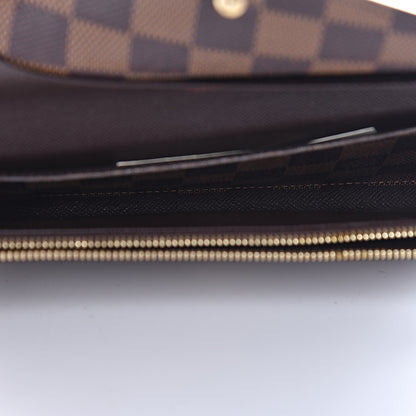 Louis Vuitton Damier Ebene Emilie Wallet 5 of 7