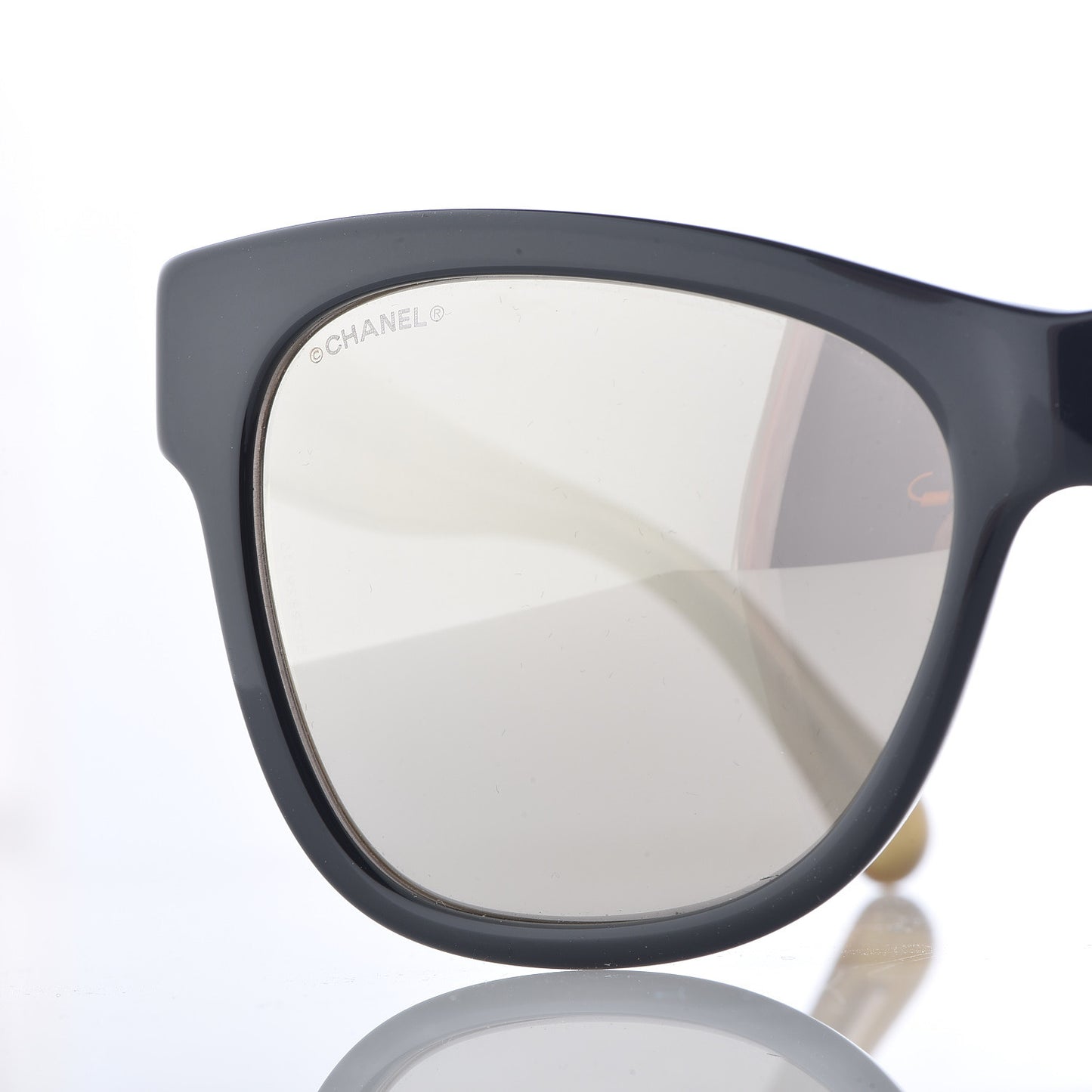Polarized Square CC Sunglasses 5380 Black