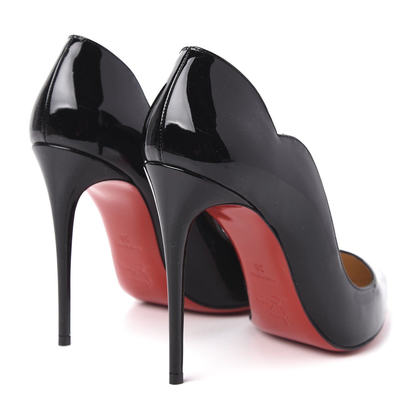 Patent Hot Chick 100 Pumps 39 Black