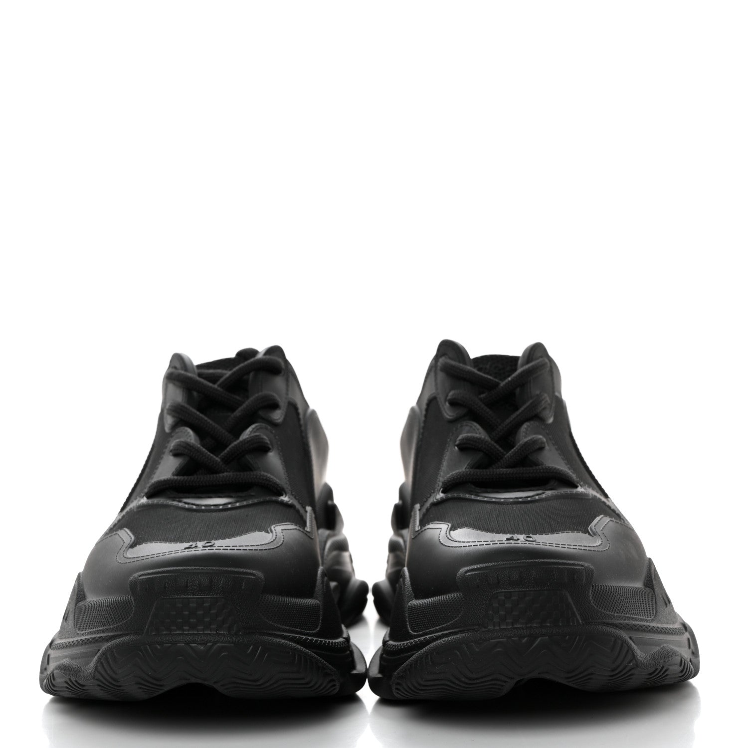 Balenciaga EVA Molded Mens Triple S Sneakers 40 Black 2 of 9