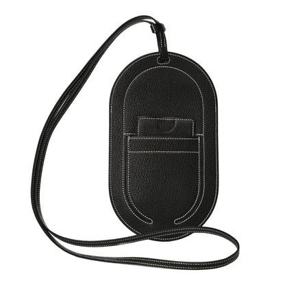 Hermes Chevre Mysore In-The-Loop Phone To Go GM Case Black 1 of 12