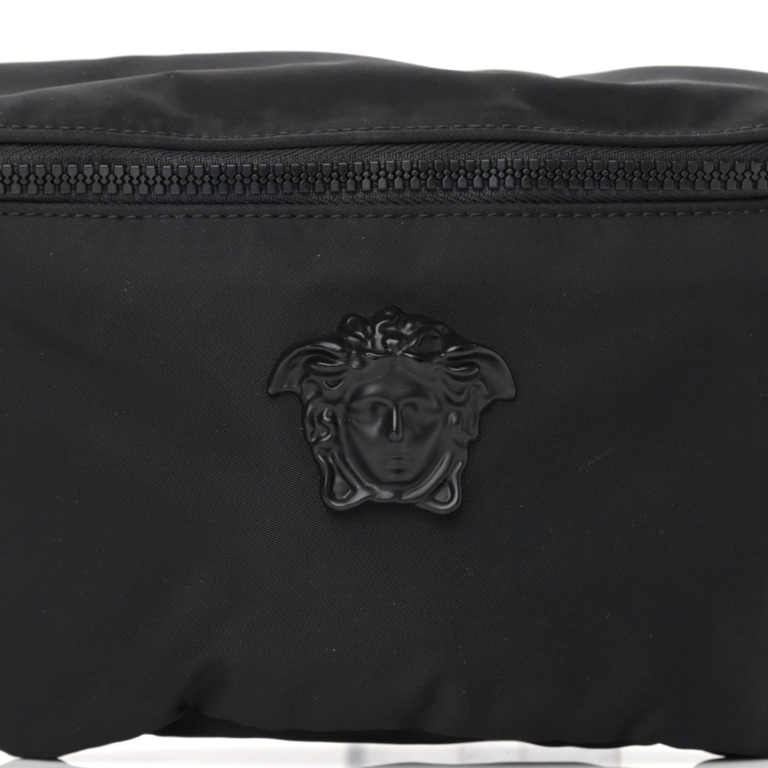 Versace Nylon Palazzo Medusa Belt Bag Black 8 of 12