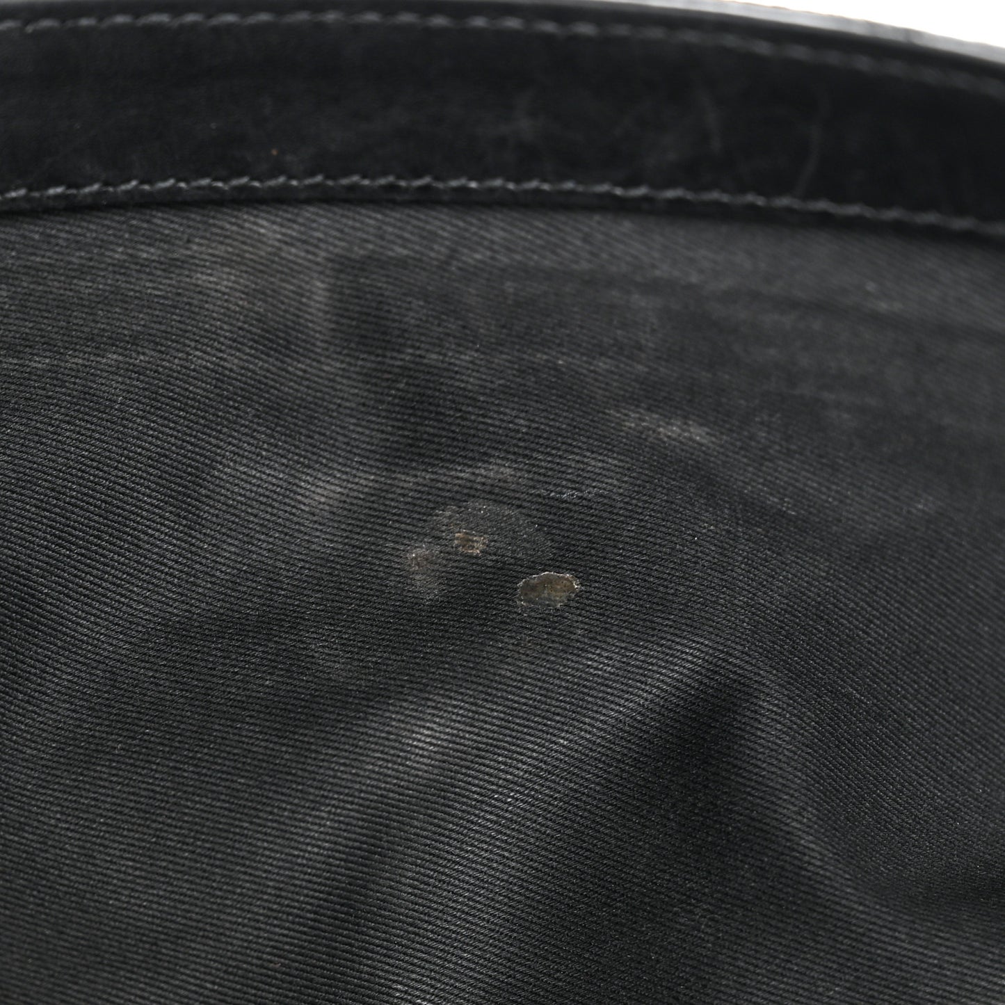 Monogram Studded Horsebit Clutch Black