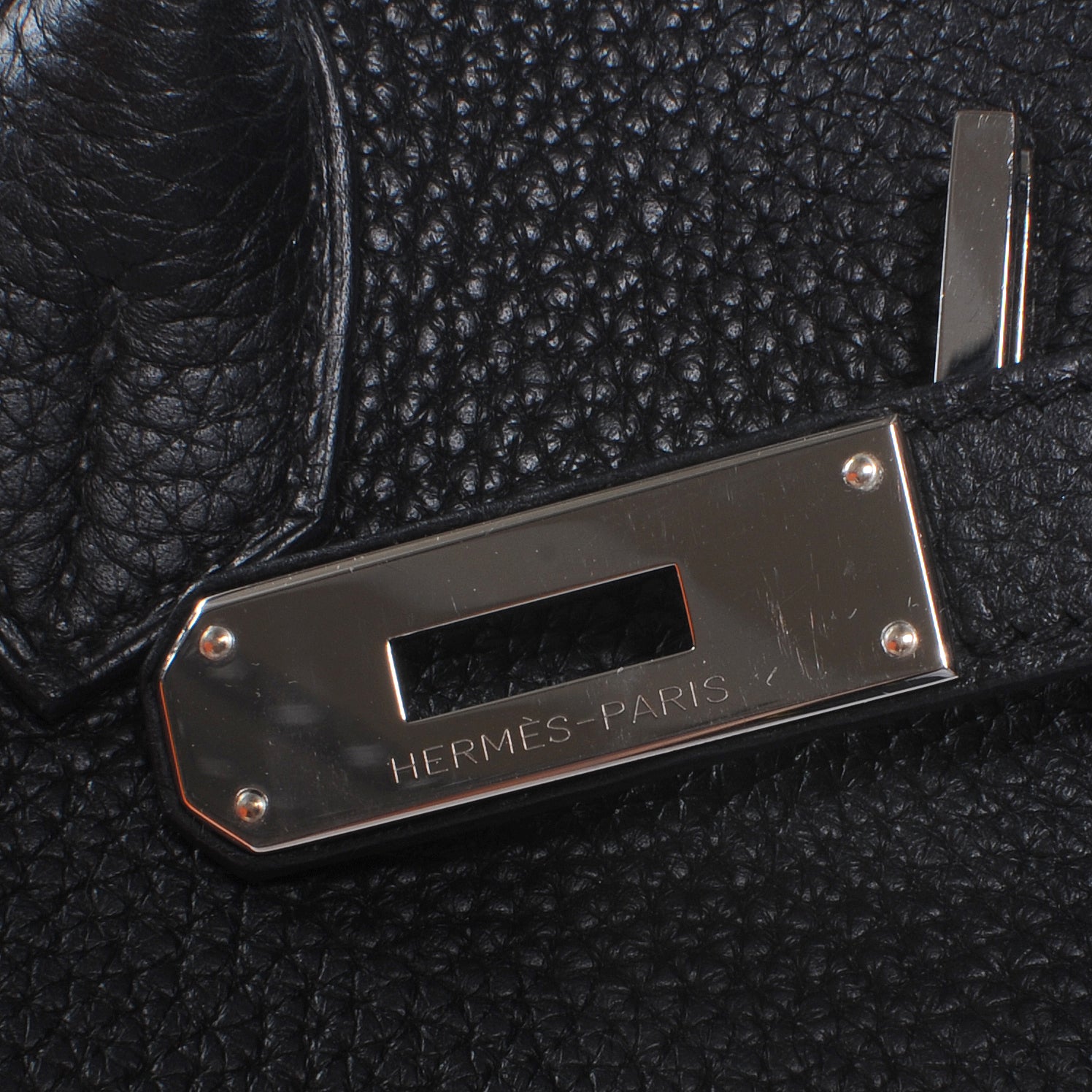 Hermes Togo Birkin 40 Black 7 of 10
