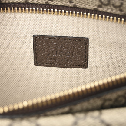 Gucci GG Supreme Monogram Textured Dollar Calfskin Blondie Belt Bag Beige Ebony New Acero 6 of 11