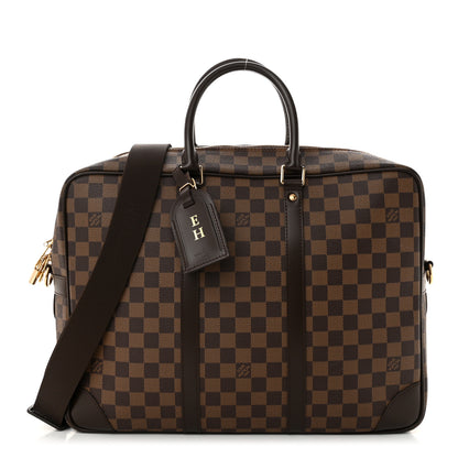 Louis Vuitton Damier Ebene Porte Documents Voyage GM 1 of 8