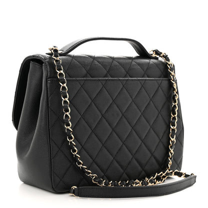 Chanel Caviar Quilted Large Business Affinity Flap Black 3 of 10