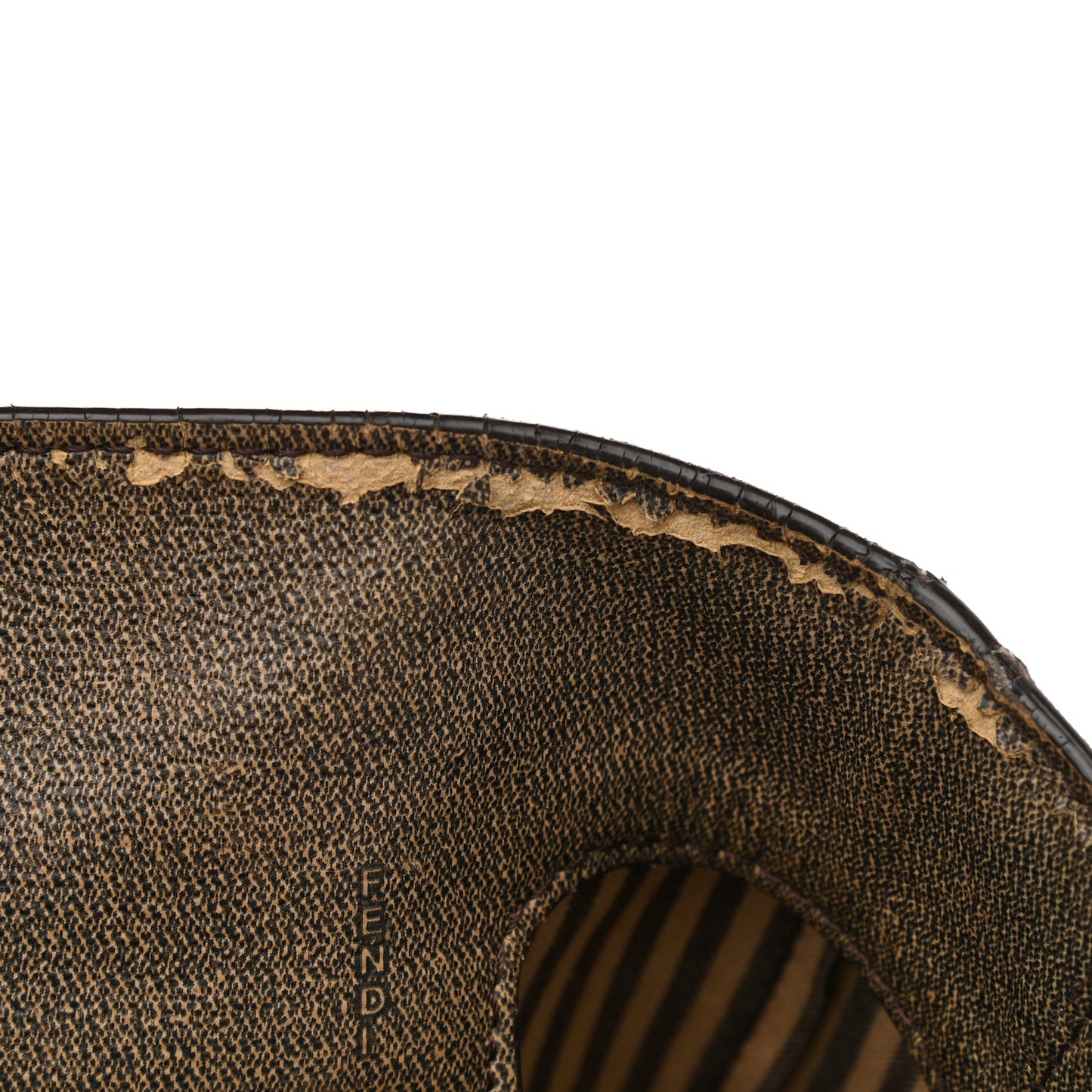 Zucca Spalmati Medium Roll Tote Tobacco Moro