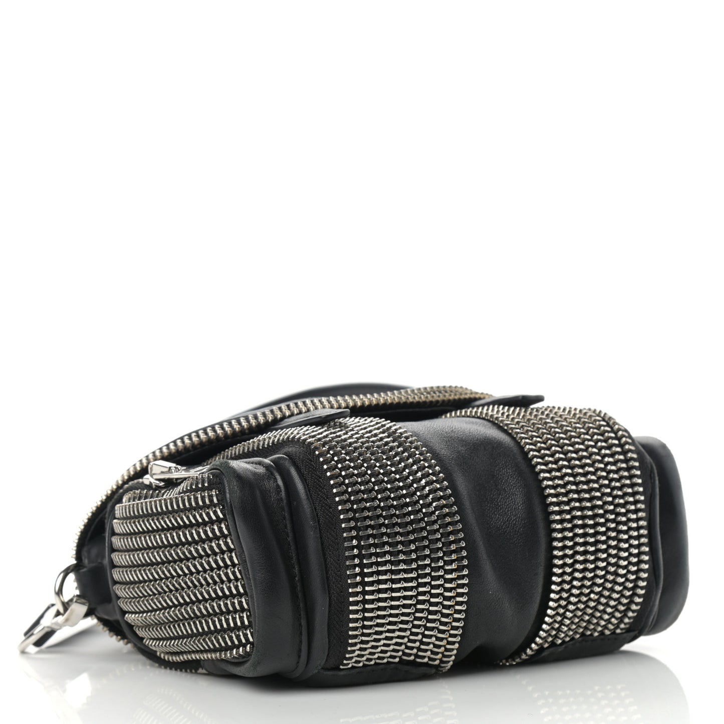 Lambskin Micro Marti Crossbody Black