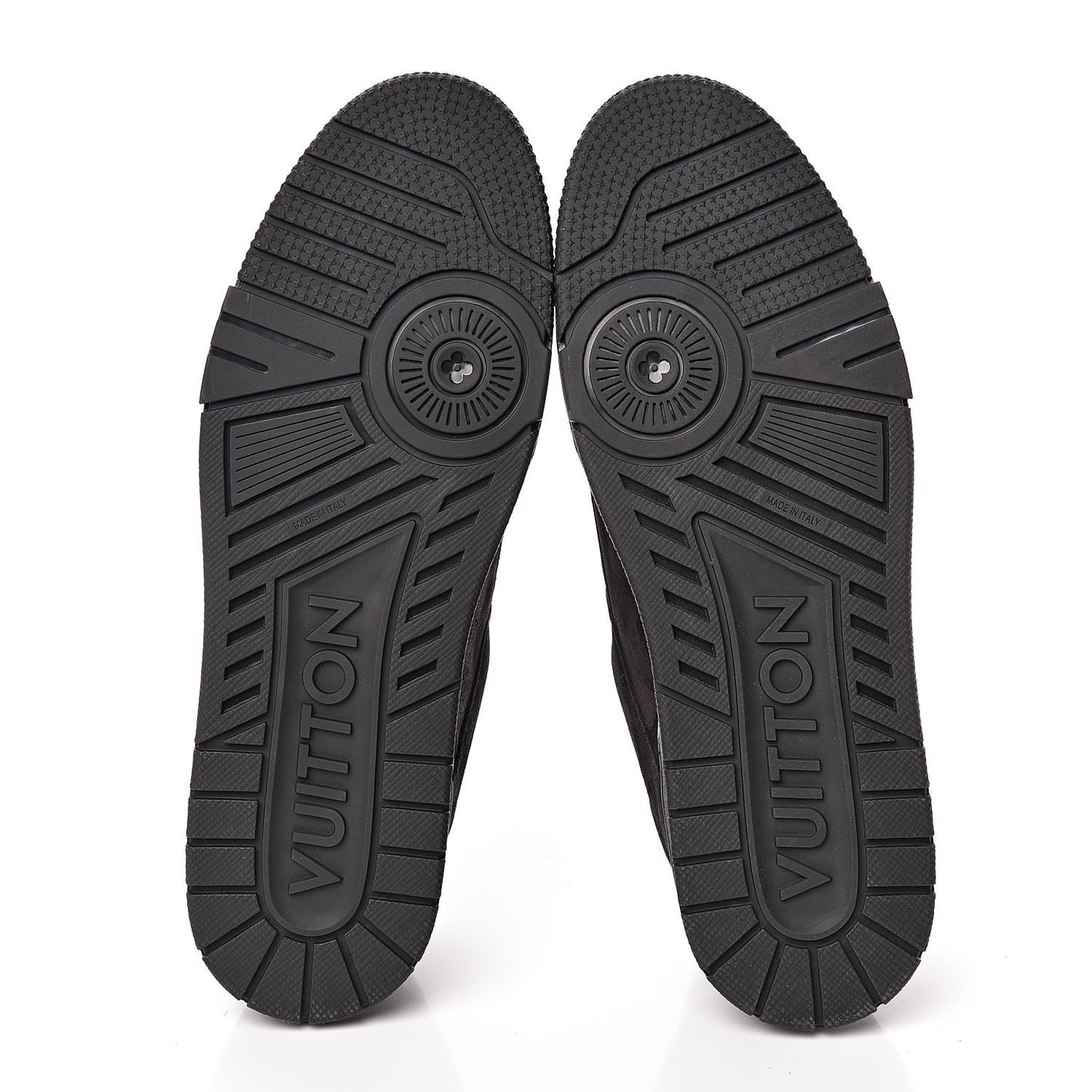 Suede Uniform Sneakers 10.5 Black