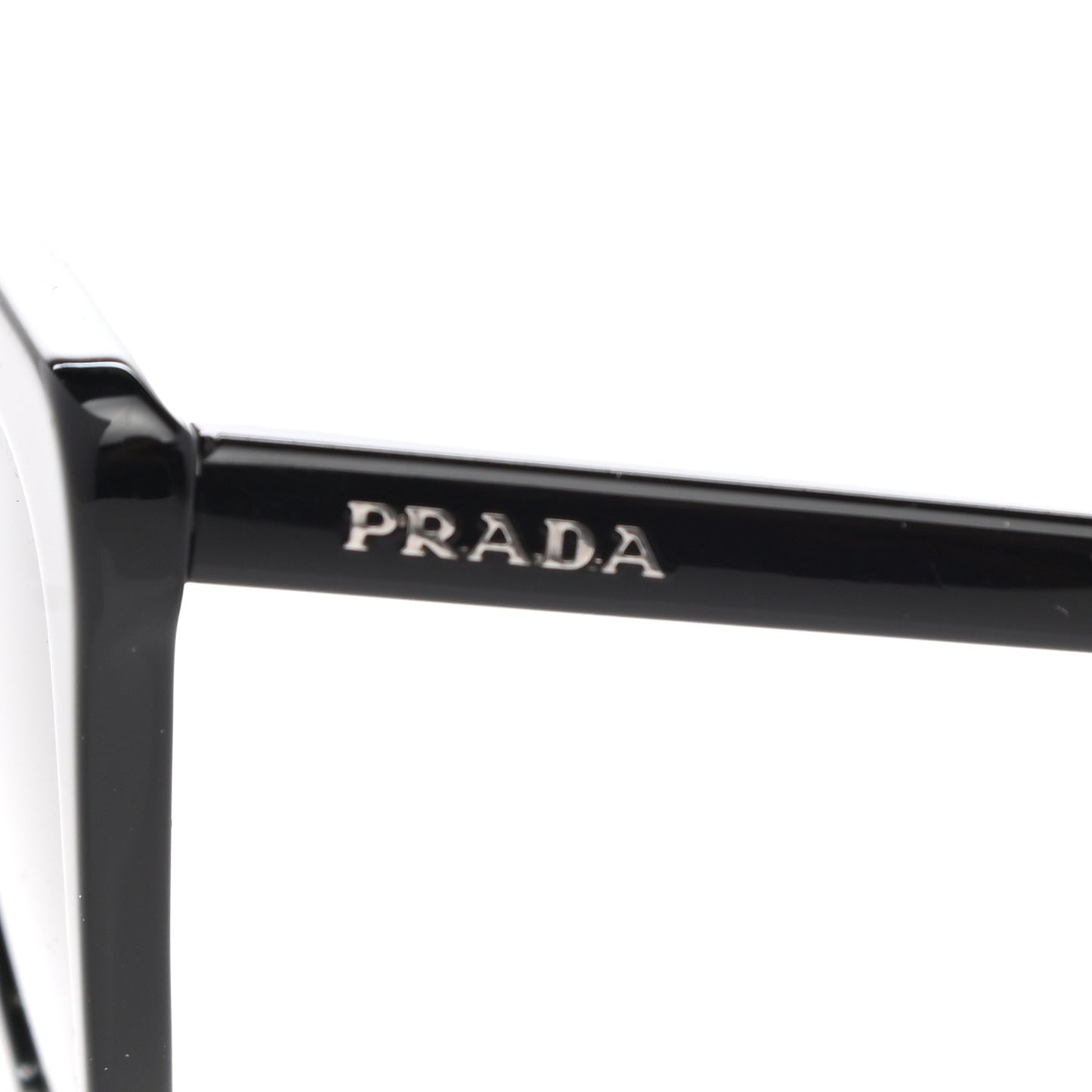 Acetate Cat Eye Sunglasses SPR 01V Black
