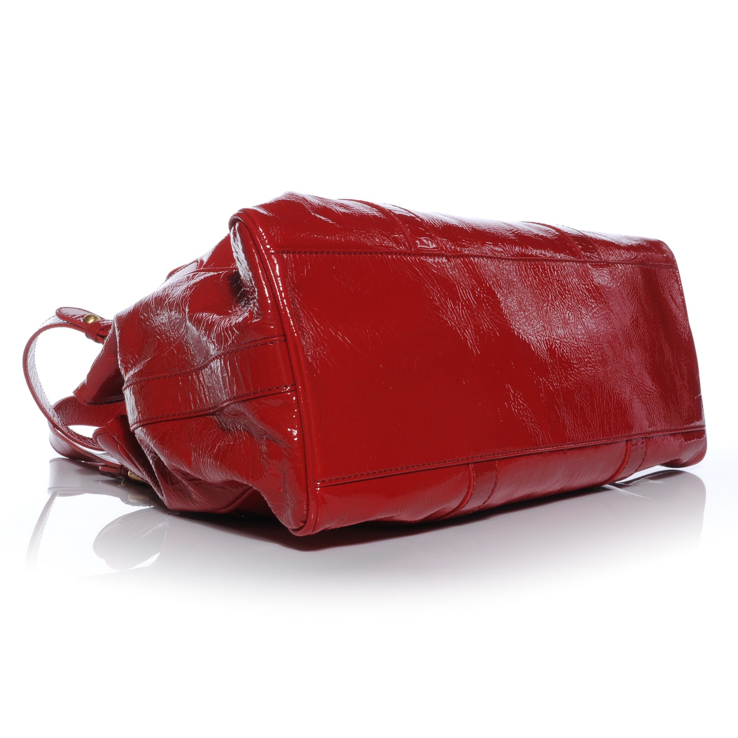 Vitello Naplak Small Bag De Jour Rosso