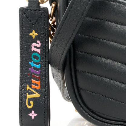 Louis Vuitton Calfskin New Wave Camera Bag Black 8 of 10