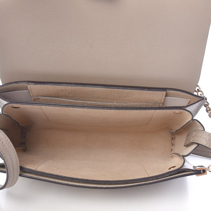 Chloe Suede Calfskin Small Faye Shoulder Bag Motty Grey 5 of 10