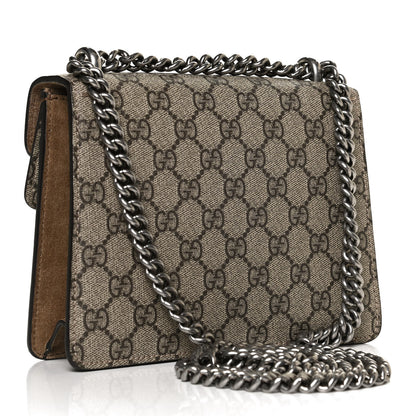 Gucci GG Supreme Monogram Mini Dionysus Shoulder Bag Taupe 3 of 14