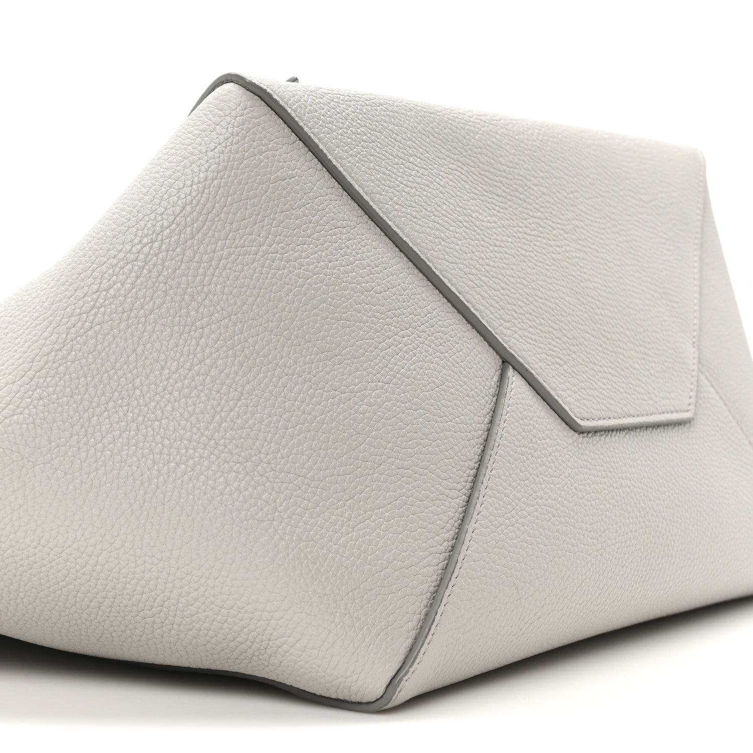 Celine Soft Grained Calfskin Small Belt Cabas Phantom Mineral 9 of 10