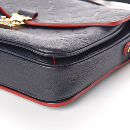 Louis Vuitton Empreinte Pochette Metis Marine Rouge 9 of 9