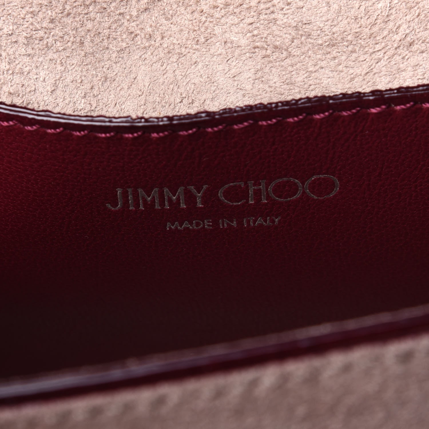 Jimmy Choo Soft Grainy Goatskin Mini Rebel Crossbody Pomerol 6 of 10