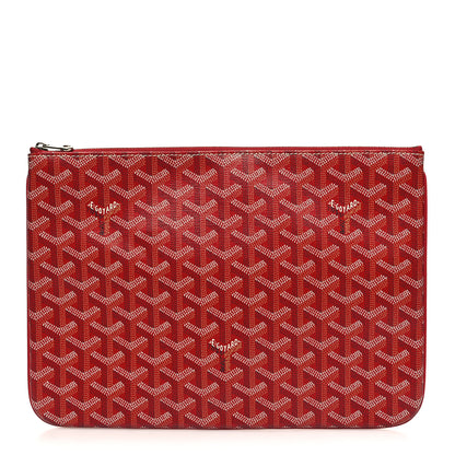 Goyard Goyardine Senat Pochette MM Red 1 of 10