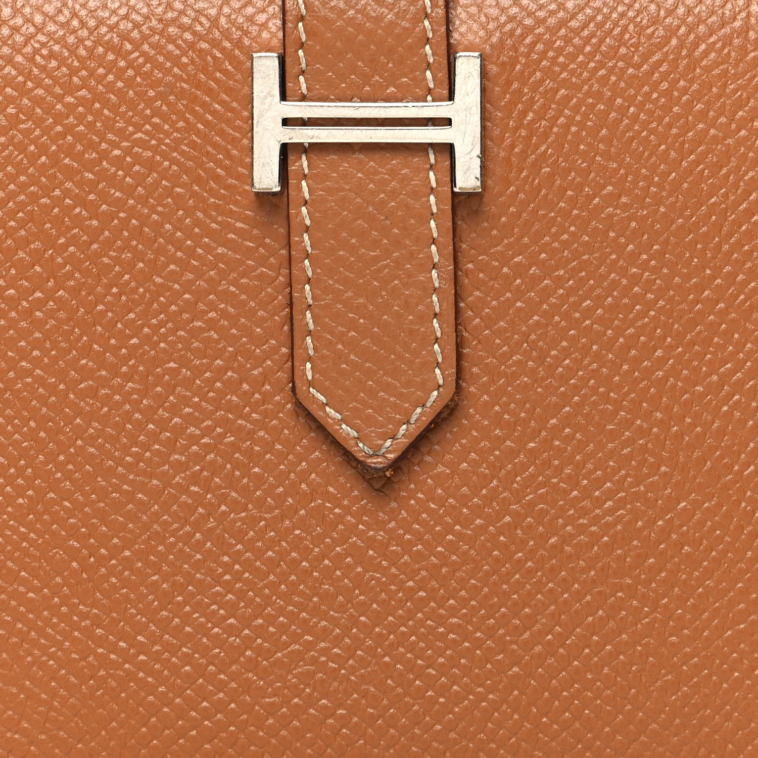Hermes Epsom Bearn Compact Wallet Gold 9 of 11