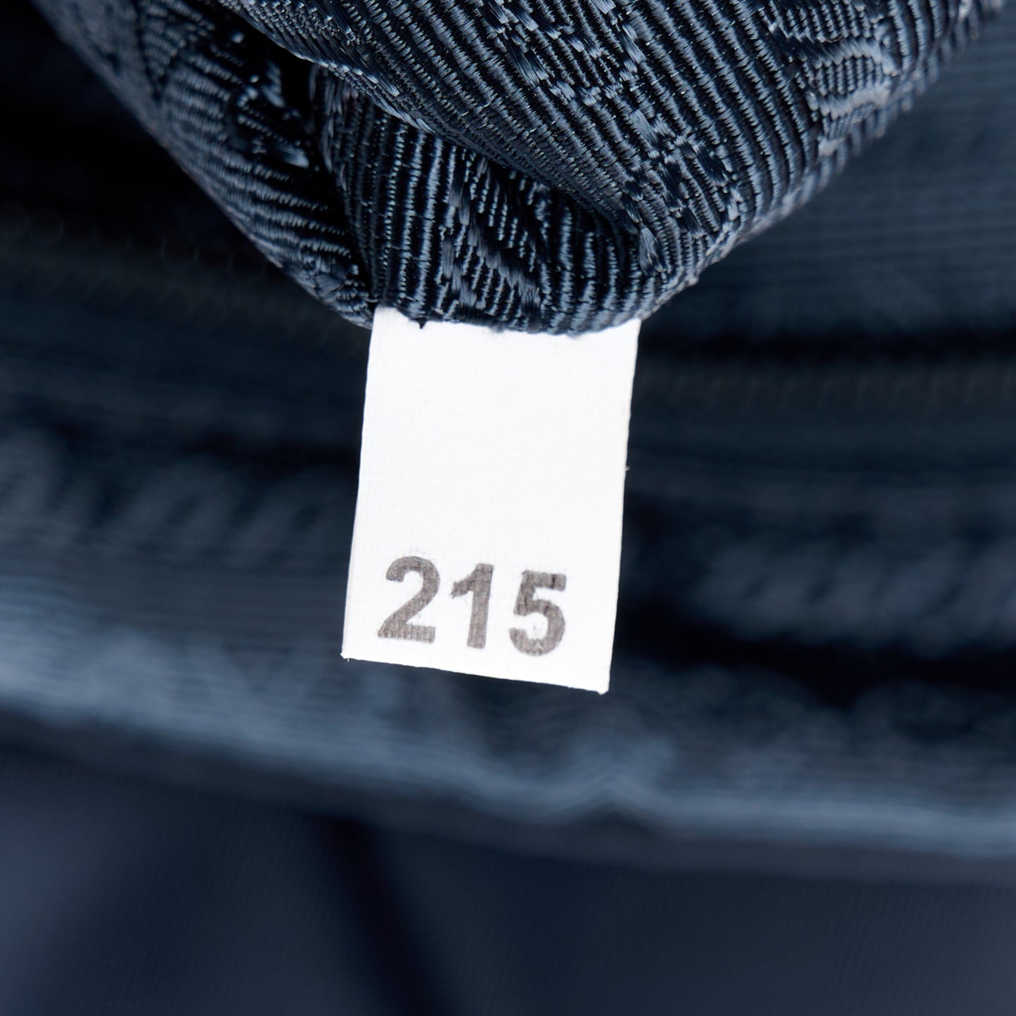 Nylon Vela Saffiano Medium Backpack Bleu