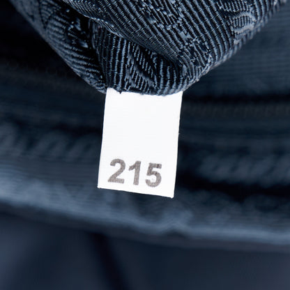Prada Nylon Vela Saffiano Medium Backpack Bleu 7 of 9