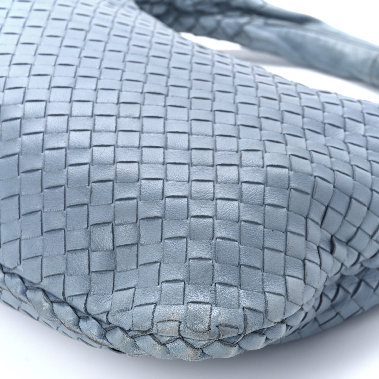 Bottega Veneta Nappa Intrecciato Medium Veneta Hobo Blue 14 of 15