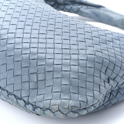 Bottega Veneta Nappa Intrecciato Medium Veneta Hobo Blue 14 of 15
