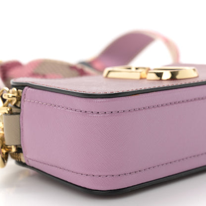 Marc Jacobs Saffiano Small Snapshot Camera Bag Burgundy Pink 8 of 10