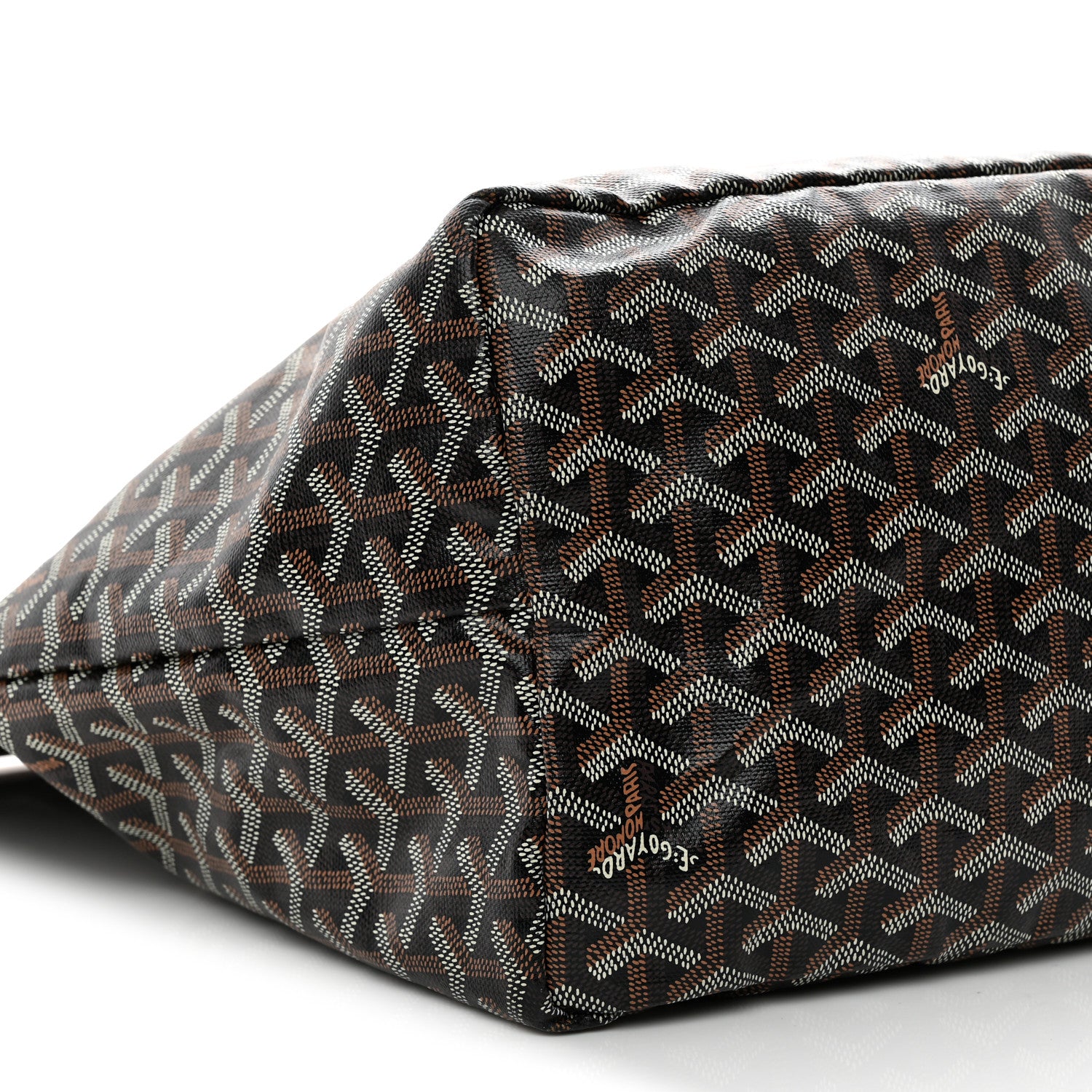 Goyard Goyardine Saint Louis GM Black Gold 10 of 12