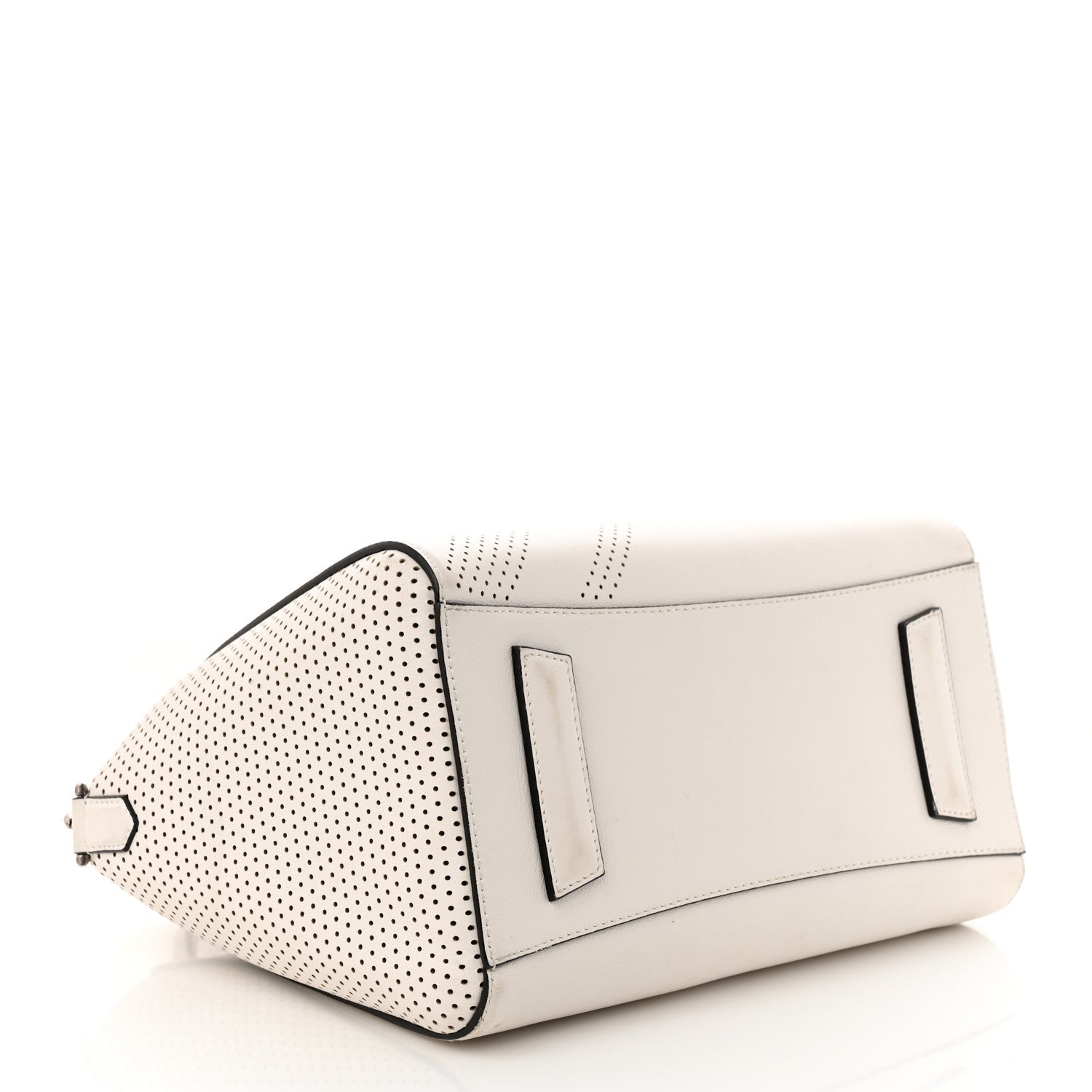 Givenchy Lambskin Perforated Small Antigona White 4 of 14