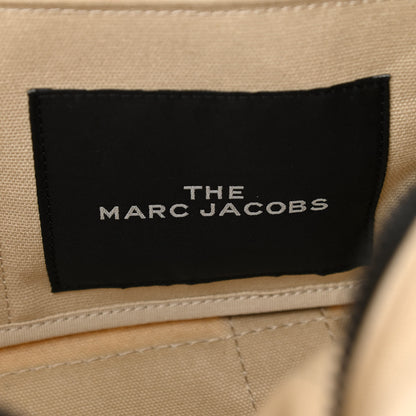 Marc Jacobs Cotton Canvas Medium The Traveler Tote Bag Beige 6 of 10