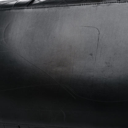 Chanel Calfskin Stitched Duffel Bag Black 15 of 20
