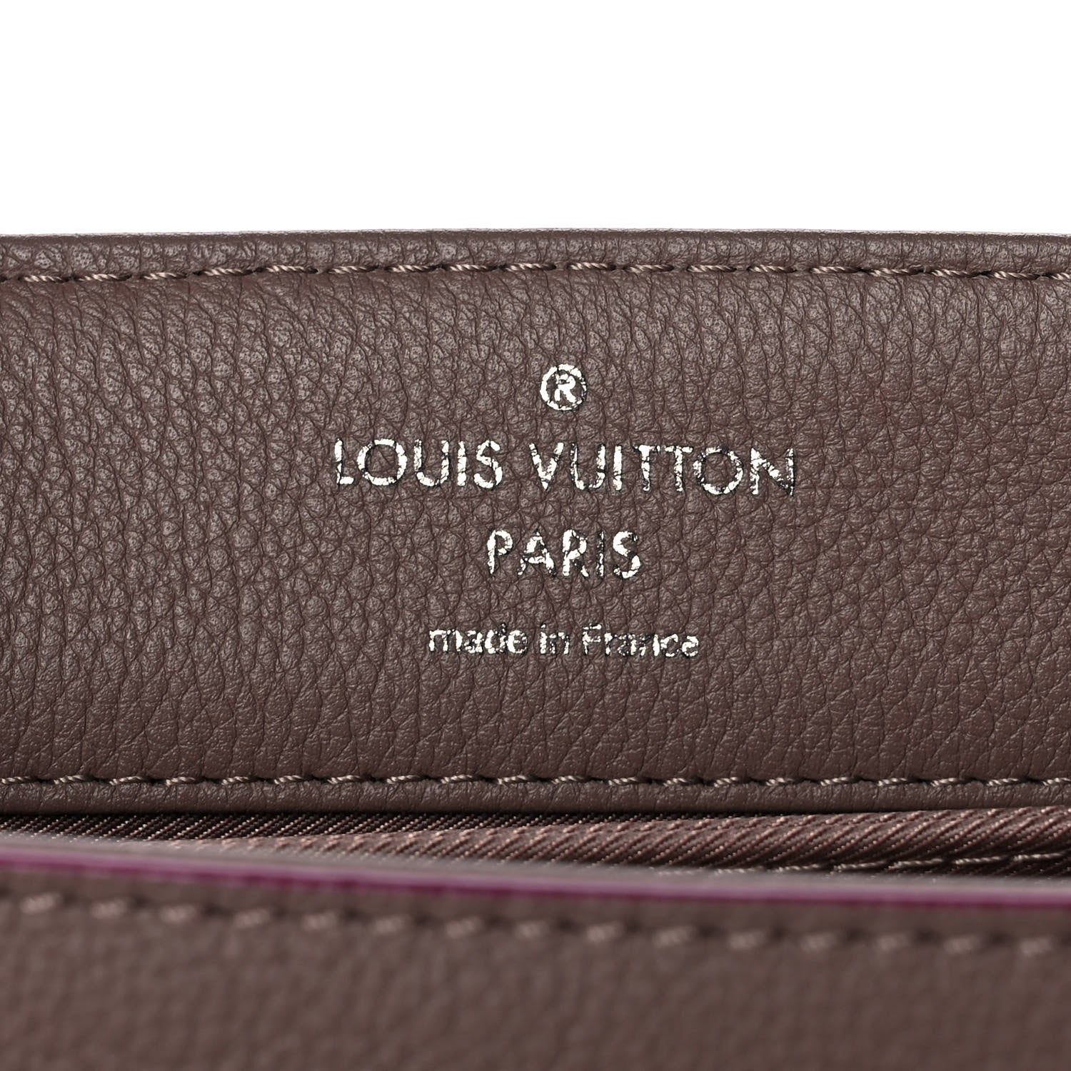Louis Vuitton Soft Calfskin Lockme II Top Handle Taupe Glace 6 of 11