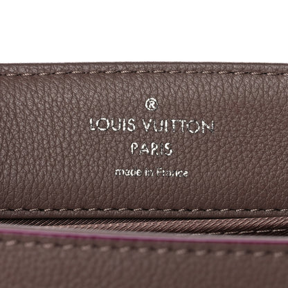 Louis Vuitton Soft Calfskin Lockme II Top Handle Taupe Glace 6 of 11