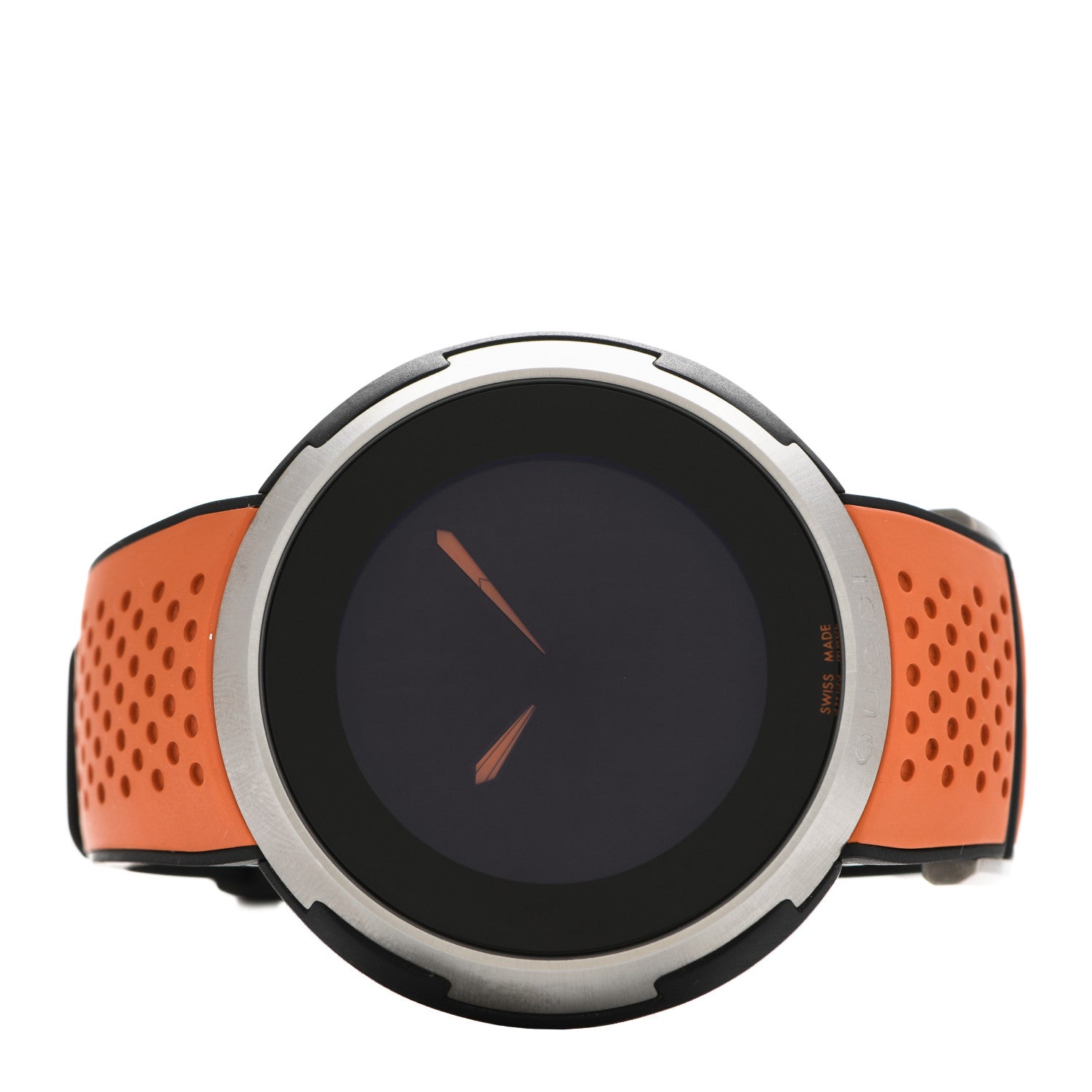 Gucci Stainless Steel Rubber 49mm Digital I-Gucci Sport Watch Black 2 of 6