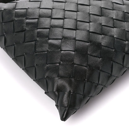 Bottega Veneta Calfskin Intrecciato Mini Hop Black 9 of 10