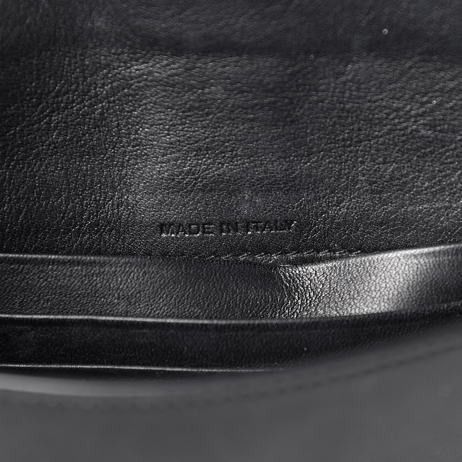 Saint Laurent Calfskin Monogram Tri Pocket Crossbody Bag Black 8 of 13