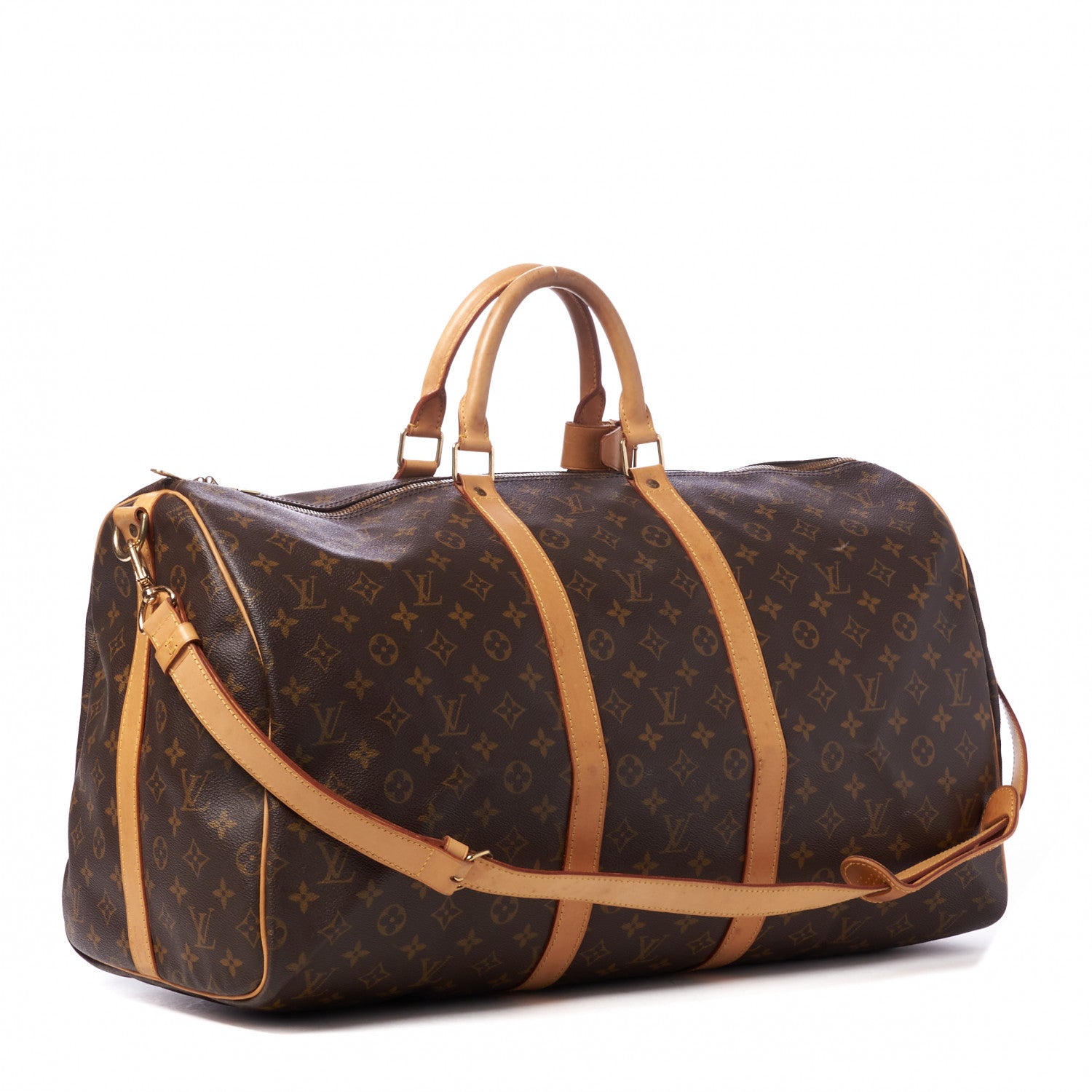Louis Vuitton Monogram Keepall Bandouliere 55 2 of 11