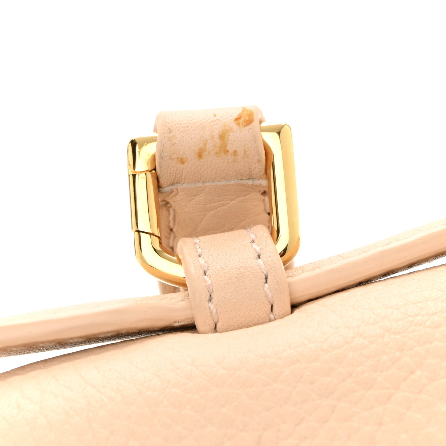Loro Piana Grained Calfskin L19 Extra Pocket Pouch Creamed Honey 11 of 11