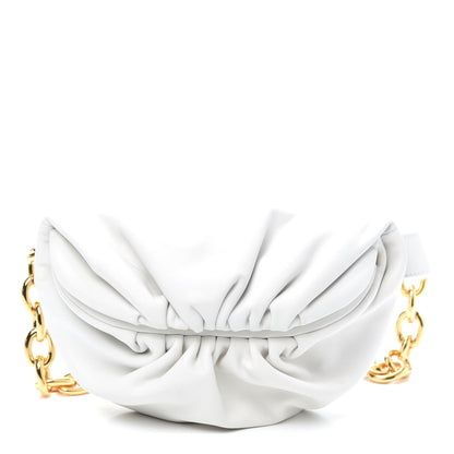 Bottega Veneta Nappa The Belt Chain Pouch Chalk 1 of 9