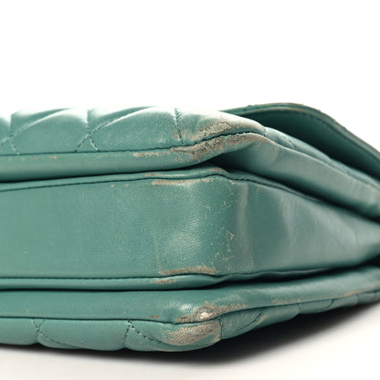 Chanel Lambskin Quilted Small Trendy CC Flap Dual Handle Bag Green 11 of 14