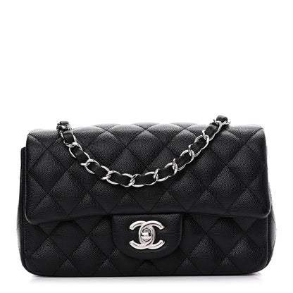 Chanel Caviar Quilted Mini Rectangular Flap Black 1 of 11