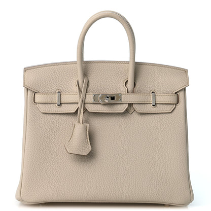 Hermes Togo Birkin 25 Beton 1 of 13