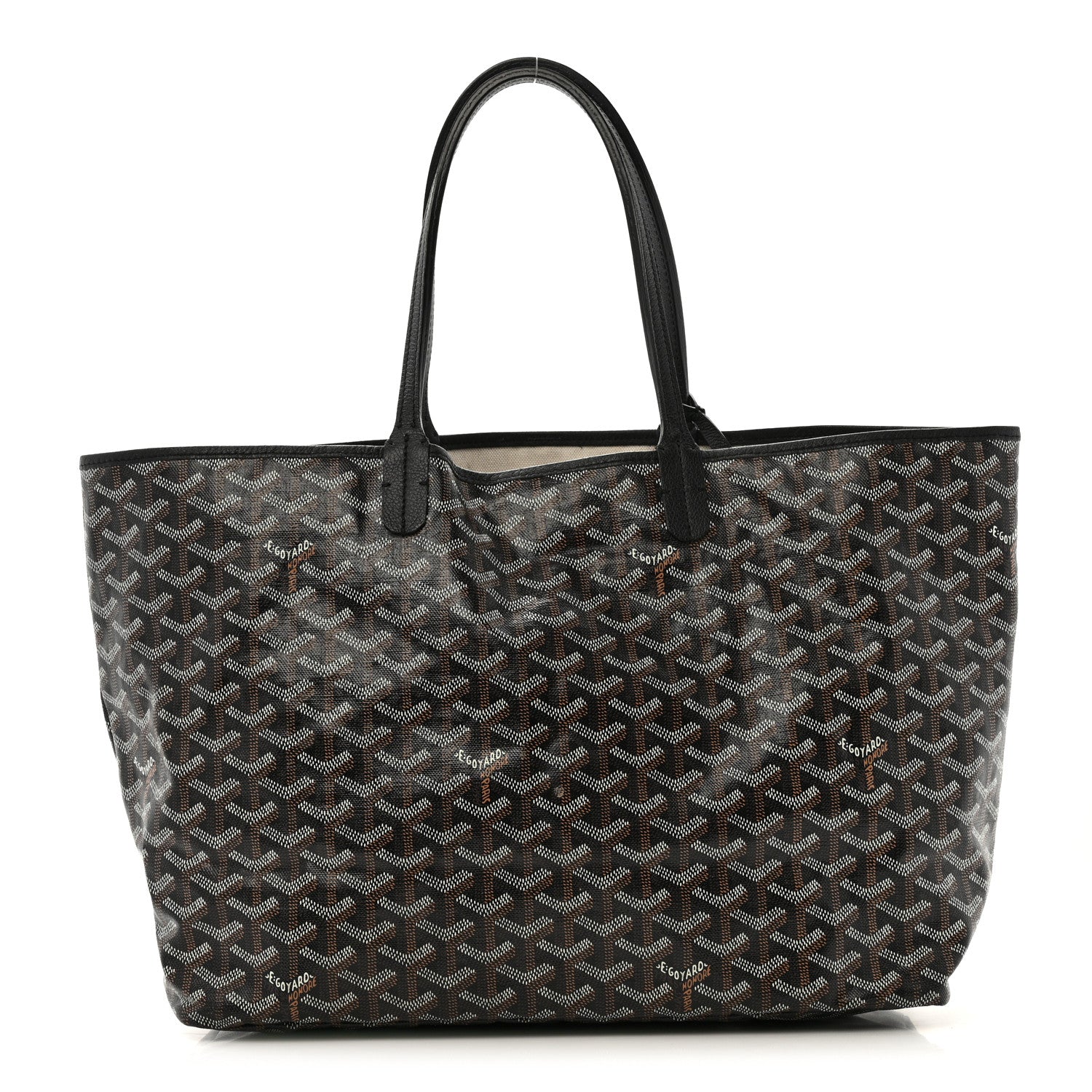 Goyard Goyardine Saint Louis PM Black 1 of 12