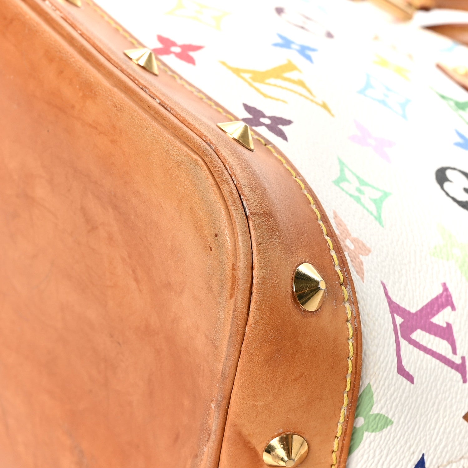 Louis Vuitton Monogram Multicolor Alma PM White 11 of 12